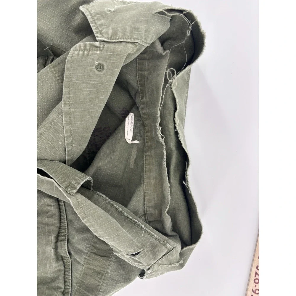 Vietnam Jacket‎ 107 Coat Man's Combat Ripstop Slant Tropical Wind Small RUGGED